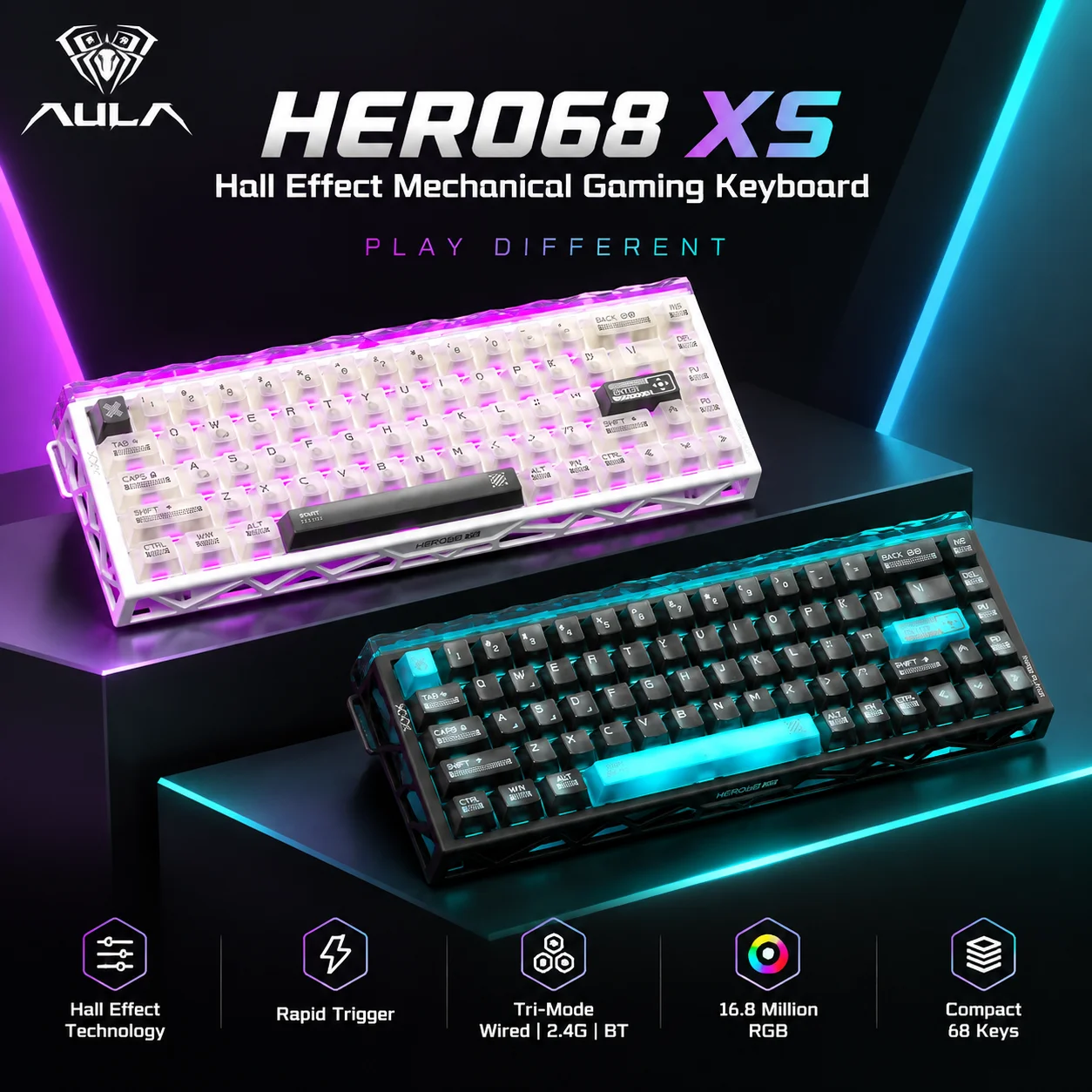 Gaming Keyboard Nearby - Clavier de jeu magnétique à effet