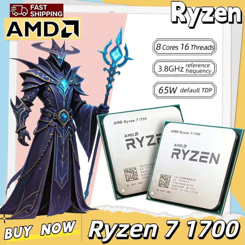 Amd Cpu Ryzen 7 - Processeur AMD Ryzen 7 1700 3.0GHz,