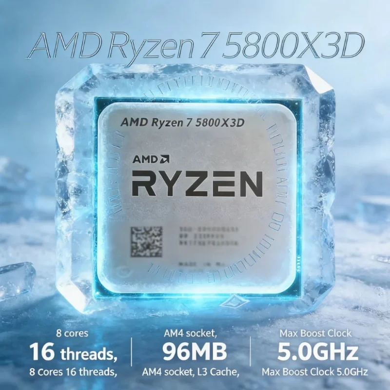 Amd Cpu Ryzen 7 - Processeur de jeu AMD Ryzen 7