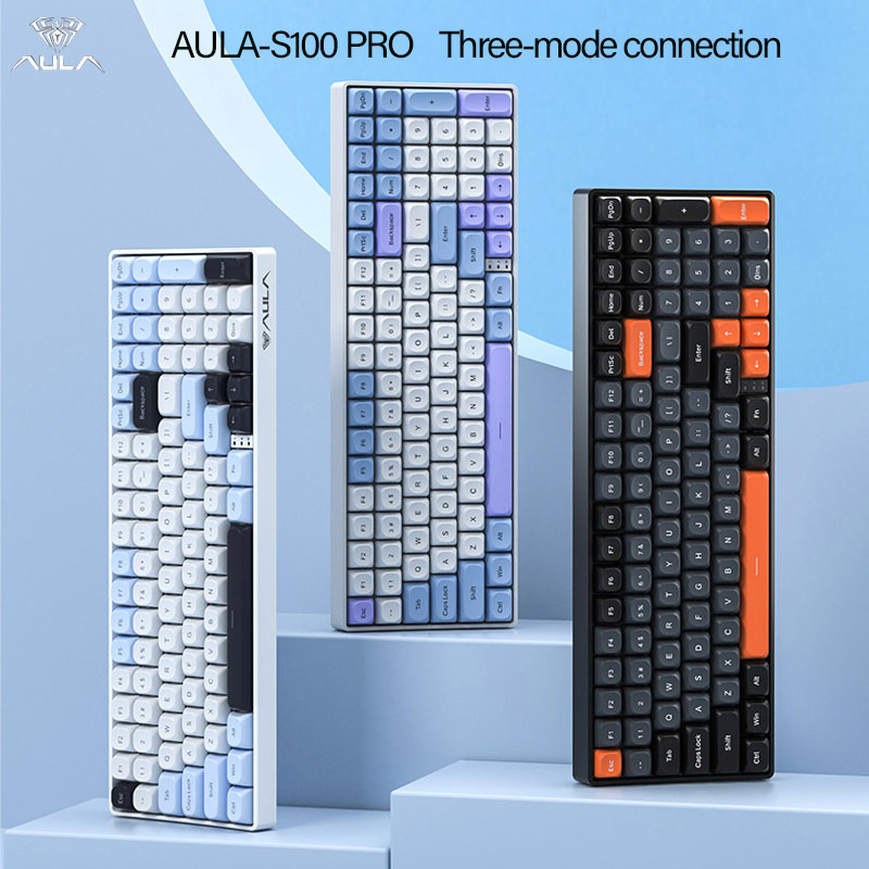 Clavier mécanique sans fil AUL - Gaming Keyboard Hot Swappable avis et prix