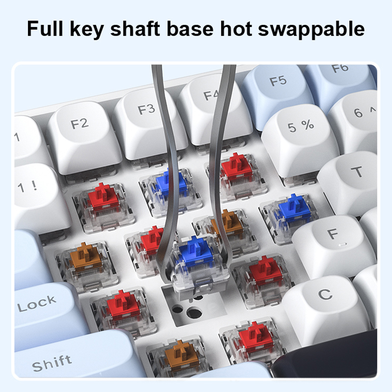 Clavier mécanique sans fil AUL - Gaming Keyboard Hot Swappable avis et prix