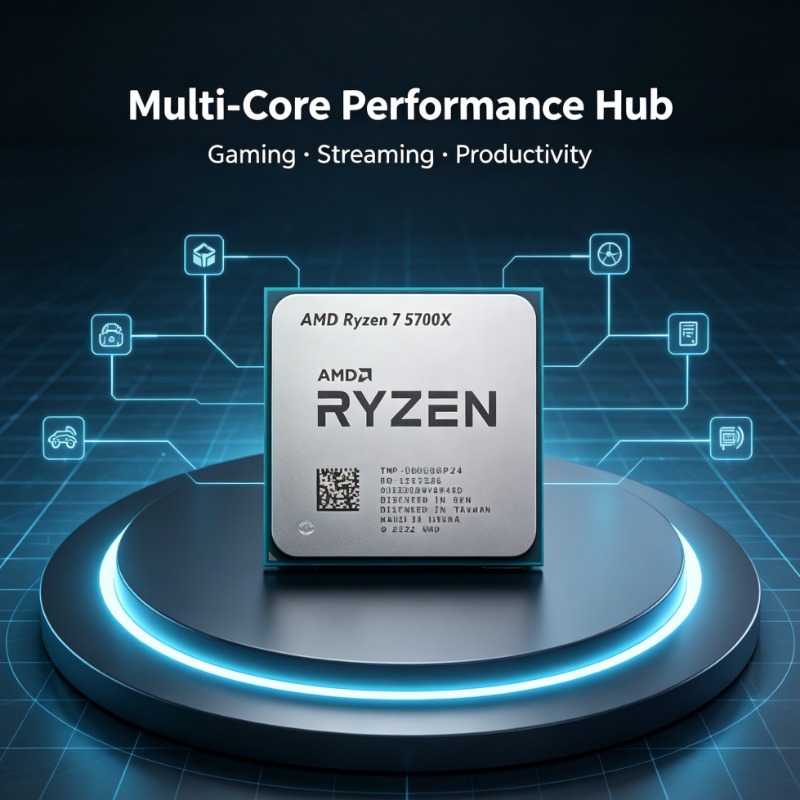 Processeur AMD Ryzen 7 5700X p - Amd Cpu Ryzen 7 avis et prix