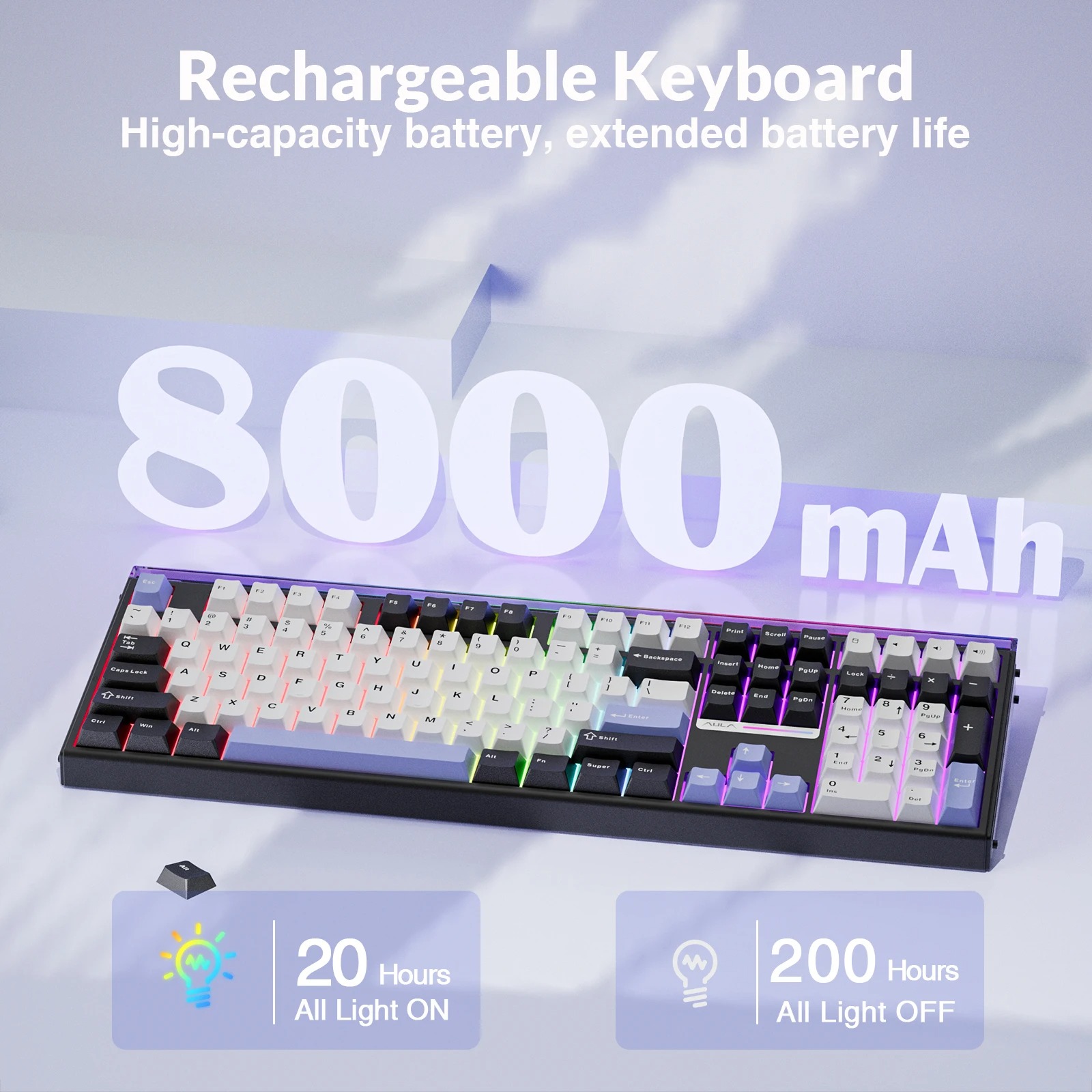 AULA H108 – clavier mécanique  - Gaming Keyboard Hot Swappable avis et prix
