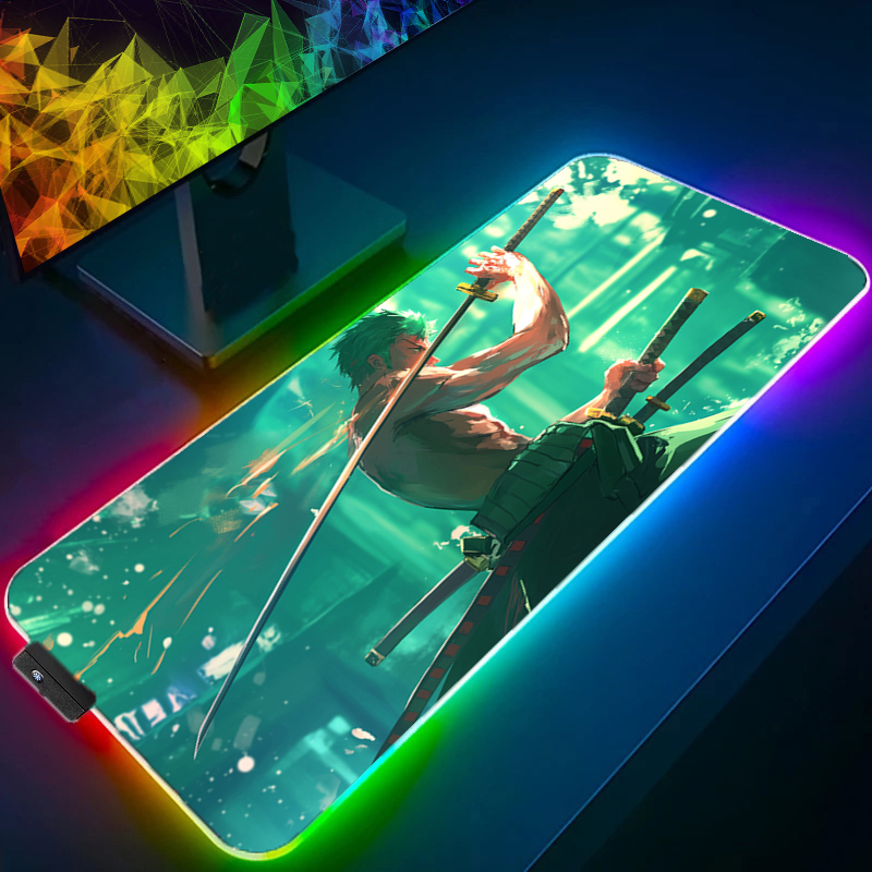 ONE PIECE Zoro tapis de souris - Gaming Keyboard No Rgb avis et prix