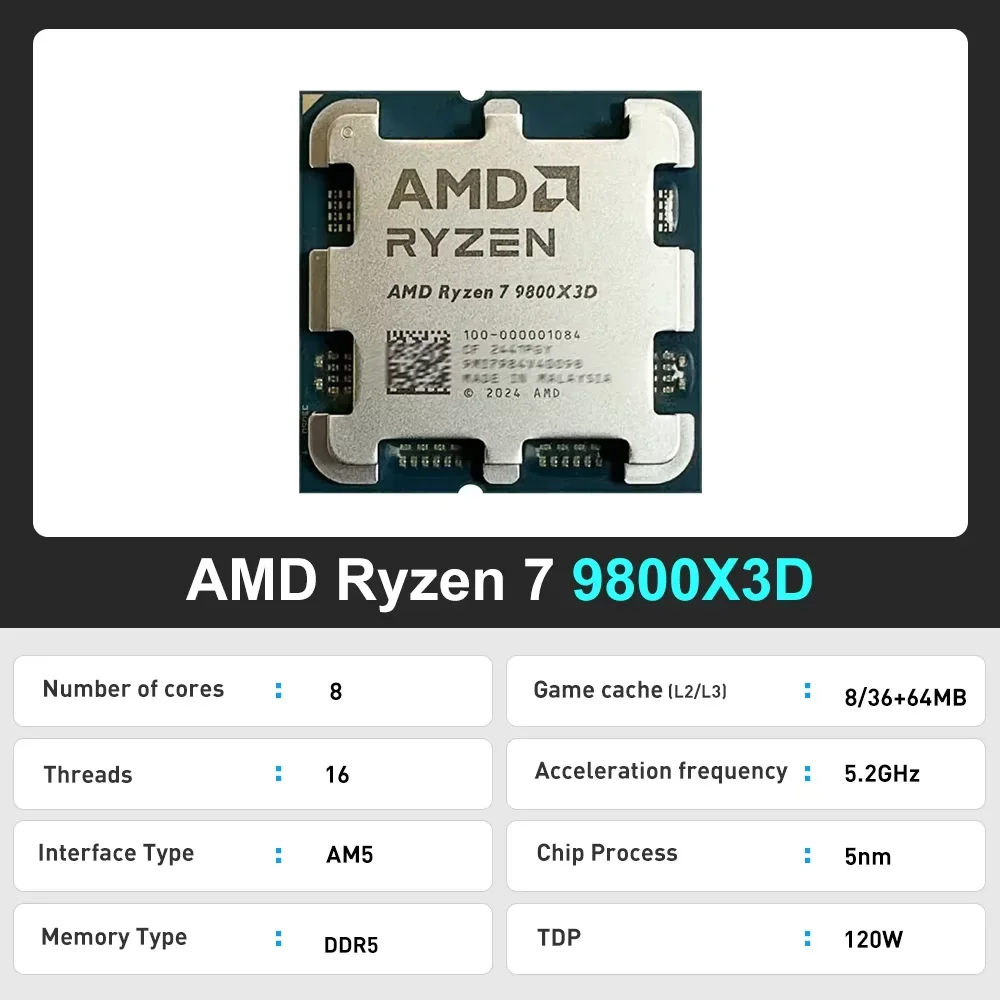 Processeur de bureau AMD Ryzen - Amd Cpu Ryzen 7 avis et prix