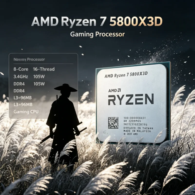 Processeur AMD R7 5800X3D 96 M - Amd Cpu Ryzen 7 avis et prix